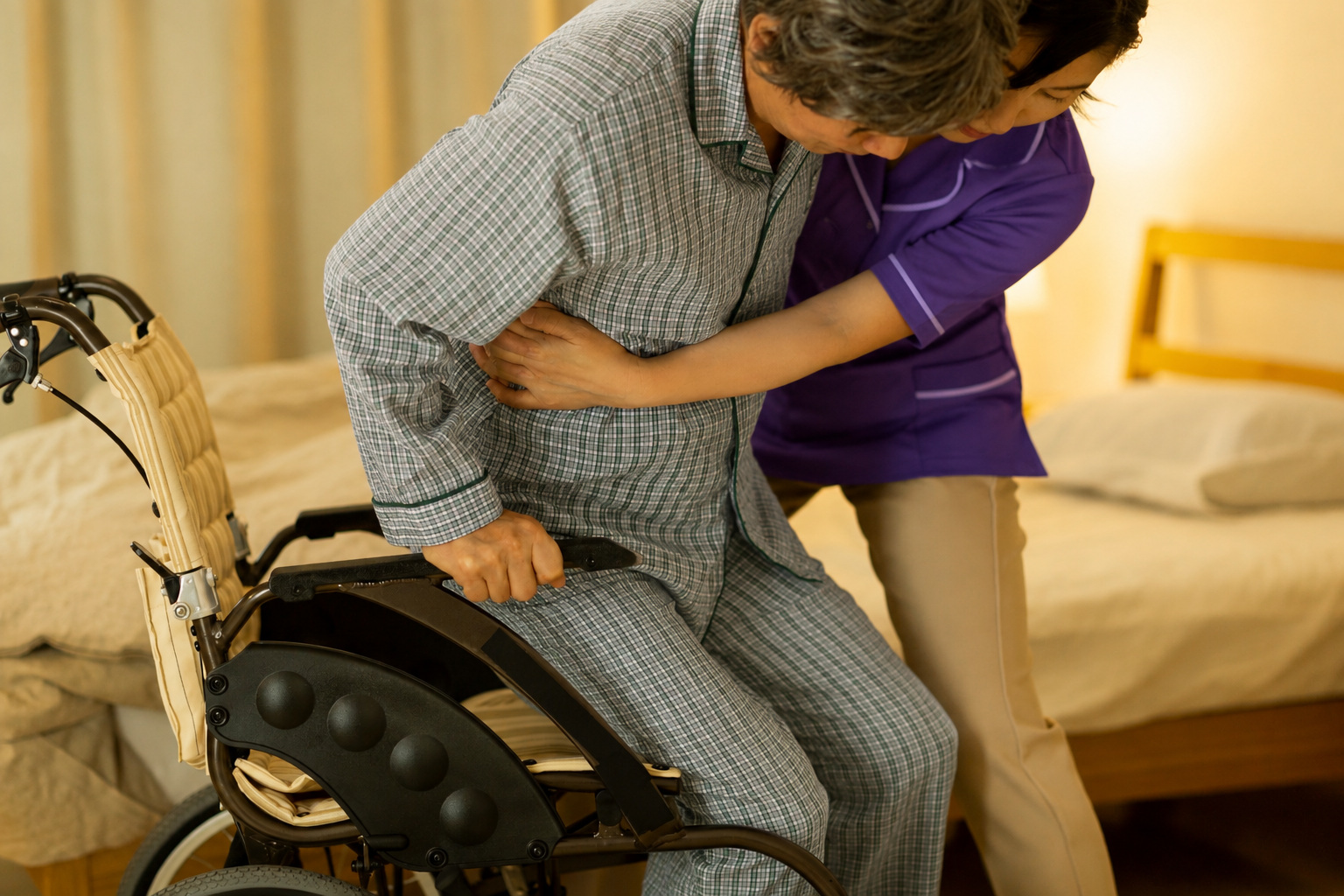 Epty Care professional home care team member assisting a client